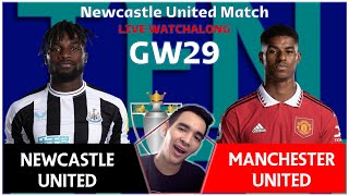 Newcastle United v. Manchester United (2022-23) | Live Watchalong