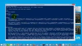 Windows Powershell Tutorial - Get-Command