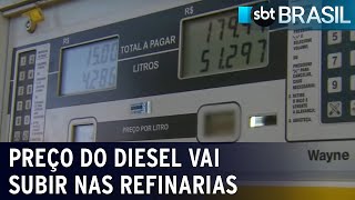 Diesel sobe nas refinarias; combustível acumula alta de 47% desde janeiro | SBT Brasil (09/05/22)