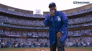 Ice Cube's performance before Yankees vs. Dodgers World Series Game 2!