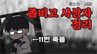 좀비고에서 죽어버리거나 좀비가 된 캐릭터는 누가 있을까?｜좀비고등학교 정보｜치즈두부