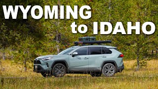 Rav 4 Off-Roading / Camping Adventure - From Wyoming to Idaho - Grassy Lake Road trail review