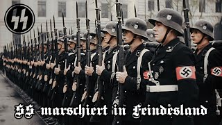 SS marschiert in Feindesland (Teufelslied) [German + English Lyrics]