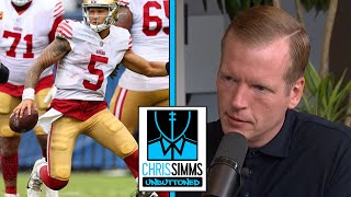 49ers can't be too patient with Trey Lance says Chris Simms | Chris Simms Unbuttoned | NFL on NBC