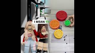 😱 MY SISTER LEAKED MY PRIVATE MESSAGES TO EVERYONE 😭 #roblox #shorts