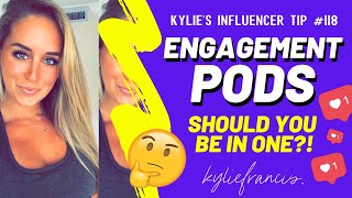OPINION: ENGAGEMENT PODS for LinkedIn & Instagram | Growth Hacking Marketing 2020 | Kylie Francis