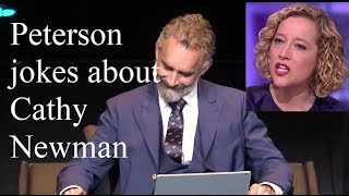 Jordan Peterson Jokes About Cathy Newman!