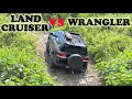 Land Cruiser vs Wrangler 4x4 Off Road 2022 Compilation Jeep vs Toyota SUV