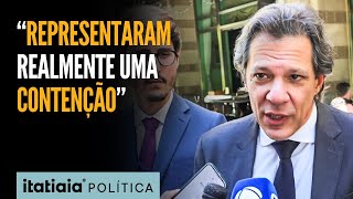 HADDAD AFIRMA QUE PACOTE FISCAL REPRESENTOU CONTENÇÃO DE R$30 BILHÕES EM GASTOS DO ORÇAMENTO