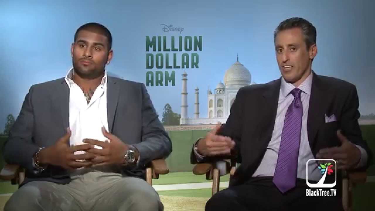 JB Bernstein And Rinku Singh Talk Million Dollar Arm - YouTube