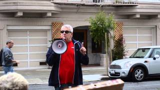 Cleve Jones Addresses Protestors at Russia Gay Crackdown Rally Aug 3, 2013