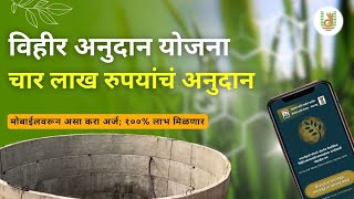 सिंचन विहीर अनुदान | मिळणार ४ लाखांचे अनुदान | असा करा अर्ज | vihir anudan yojana 2025 | @Utkrishi