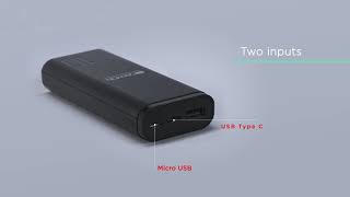 Power Bank With USB Type-C by Canyon CNE-CPBP010