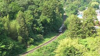 【鉄道走行動画】JR土讃線 枝川→朝倉 特急「あしずり4号」 2輌(2000系)