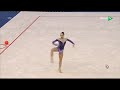 Salome Pazhava Ball AA Qualifications World Cup Baku 2021