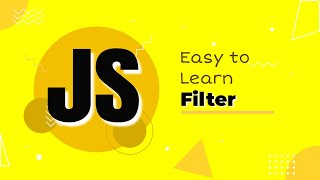 The 'filter' Method in JavaScript | ES6 | JavaScript Tutorial