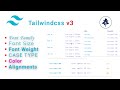 Tailwind CSS v3 Crash Course | #3 - Fonts, Colors and Alignment in Tailwindcss | #npm #css3