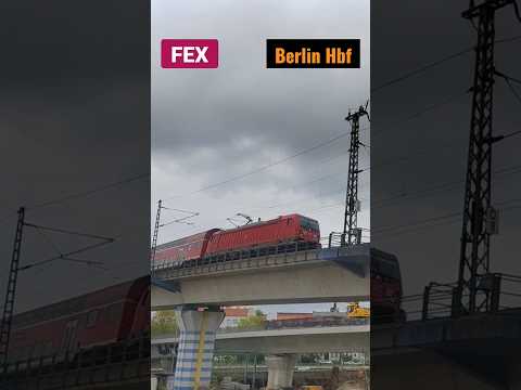 [ FEX ] ⬅️ Flughafen BER Terminal 1-2 Mit BR 147 Richtung Berlin ...