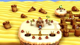 New Super Mario Bros U Deluxe All Layer Cake Desert Star Coins and Secret Exits