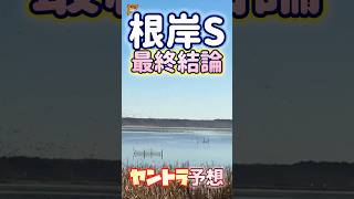 根岸S最終結論 △→◎→穴で三連複80倍🎯的中 #競馬予想