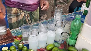 ICE LEMON: Amazing Skills By Hard Working Man To Make Ice Lemon || Bangladeshi S