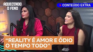 Solange Gomes relembra treta com Rico e fala sobre amor e ódio no reality | Aquecendo o Feno