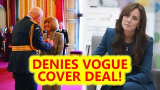 Royal Fashion Drama: Anna Wintour Denies Princess Catherine’s Vogue Cover Deal!