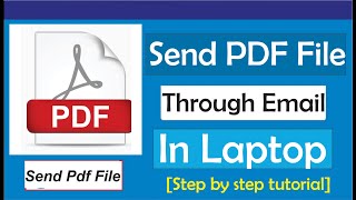 How To Send A Pdf File Through Email In Laptop
