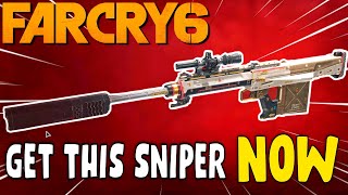 this is the BEST Sniper in Far Cry 6, GET IT NOW! (E.V.A Sniper)