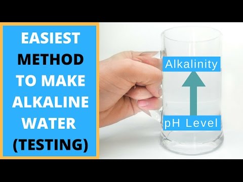 HOW TO TEST WATER PH AT HOME | THE EASIEST WAY TO MAKE ALKALINE WATER AT HOME HOW TO TEST WATER PH AT HOME | THE EASIEST WAY TO MAKE ALKALINE WATER AT HOME