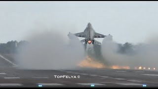 F-16 Performs Fantastic Touch-And-Go, With Two Rolls