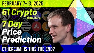 [Feb 7 2025] BTC \u0026 ALT Price AI Prediction / Ethereum: Is This the End? (ENG SUB)