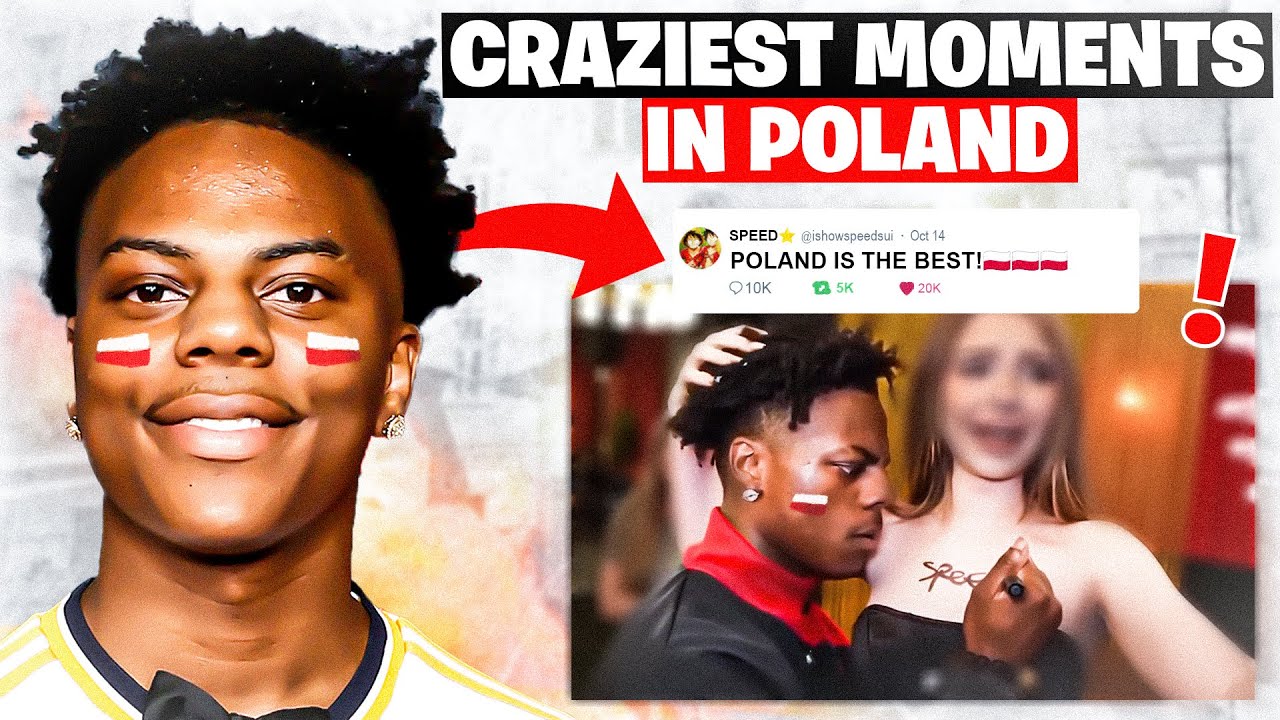Ishowspeed Craziest Moments In Poland Youtube