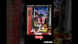 அகத்தியர் திருமண காட்சியை காண்போம் அருள் பெறுவோம்...