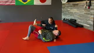 Kneebar from Side Control