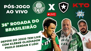 🔴 AO VIVO | PÓS-JOGO PALMEIRAS X BOTAFOGO - BRASILEIRÃO 2024