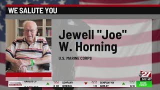 We Salute You: Major Jewell 'Joe' W. Horning