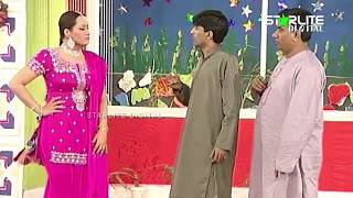 Nasir Chinyoti, Nargis and Sajan Abbas New Pakistani Stage Drama Full Comedy Clip | Pk Mast