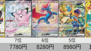 【ポケカ】全然買えない！最新販売価格ランキング！「バトルパートナーズ」RR+AR+SR以上【Pokémon cards】Market price of battle partners