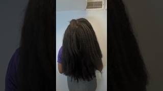 BLOW OUT ROUTINE ON MY TYPE 4 NATURAL HAIR | CURLCODEBLACK #naturalhair #blowout #shorts #short