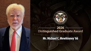 2026 DGA Recipient Mr. Michael C. Mewhinney ’66