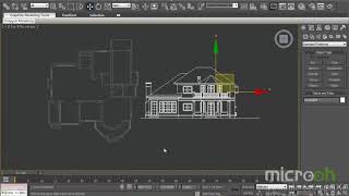 行业类建筑模型精品课程18 欧式别墅的制作 1