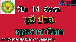 กรมวิทยาศาสตร์บริการรับสมัครงาน #หางาน #หางานราชการ #หางานออนไลน์ #หางานเสริม #หารายได้เสริม