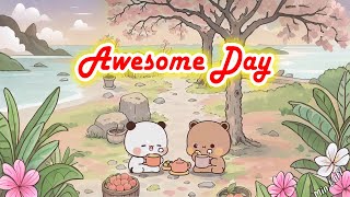 Awesome Day 🌷1 Hour Coffee Song ☕ Stream Coffee 😺 Cute Music 🍊 Make Your Day Better