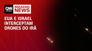 Estados Unidos e Israel começam a interceptar drones lançados pelo Irã | CNN Prime Time