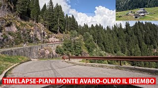 GUIDARE DAI PIANI DEL MONTE AVARO A OLMO IL BREMBO - DRIVER POV