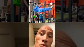 The Rock Reacts 😱 💯🔥🥶a Anatoly #reaction #calisthenics #respect