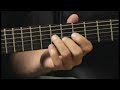 Playing E-Flat Minor 7 Flat 5 in 1st Inversion Arpeggios on Guitar