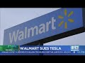 Money Watch: Walmart Sues Tesla Over Solar Panels That Caught Fire