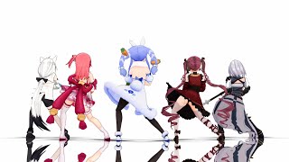 【MMD】Gentleman like Ghost Dance－固定カメラ,Fixed camera